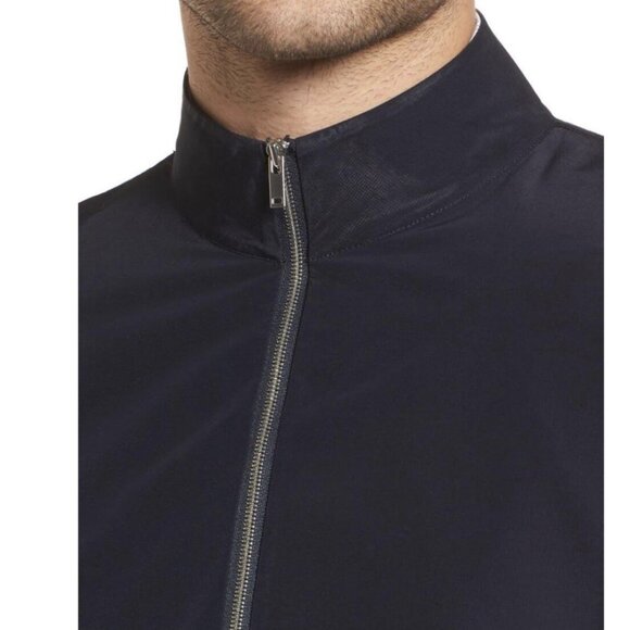 Theory Bellvil Mens Small S Lightweight Jacket Full Zip Mock Neck New! MSRP $345 - Picture 4 of 11